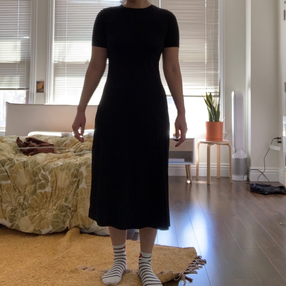 Zara midi maxi dress